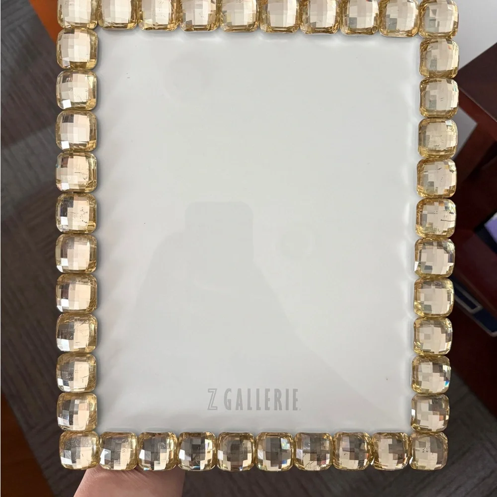 Z Gallerie Gold Gem-Embellished Frame 11x9